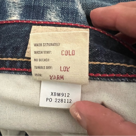 Vintage Buckle BKE 67 Jeans Mens Size 36x33 Medium Wash Boot Tyler Flare Y2K - Picture 13 of 14